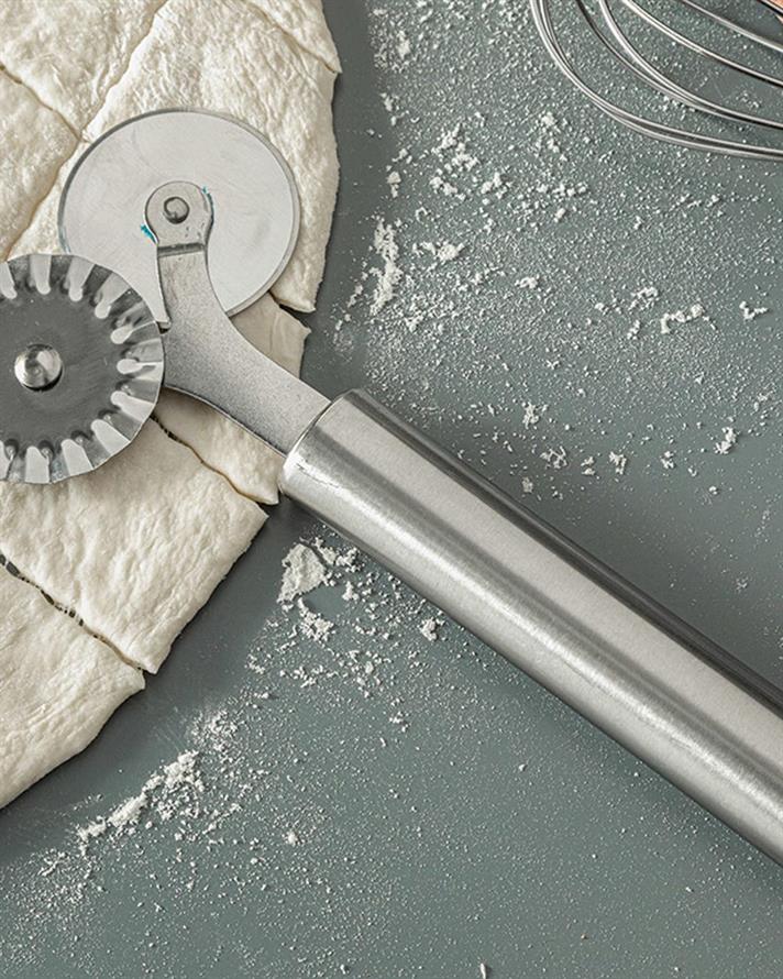 Azure Metal 2 Set Dough Roulette 19 cm
