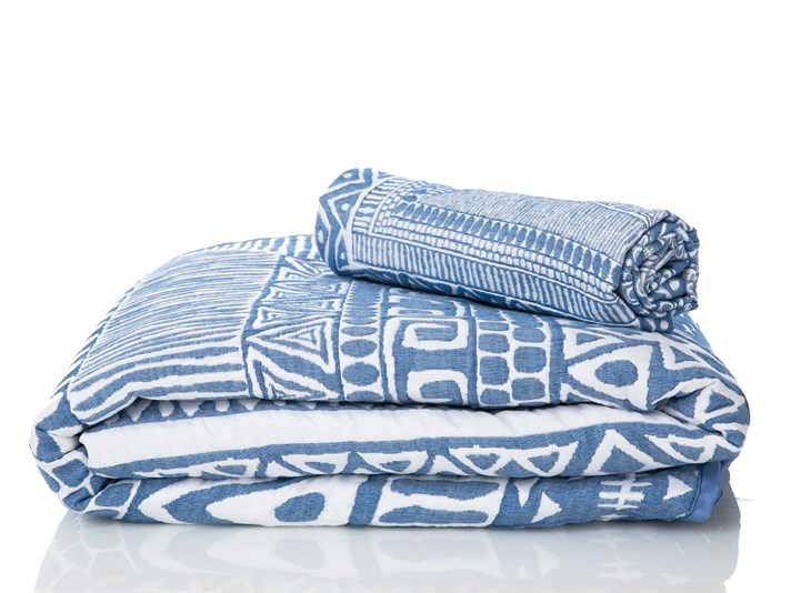 Balbina  Cover For One Person  SET CUVERTURĂ DE PA 180x240 cm Albastru.