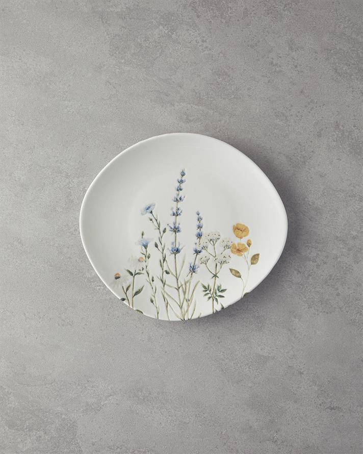 Balmy Porțelan Set De Farfurii 24 piese 6 persoane Albastru - Galben