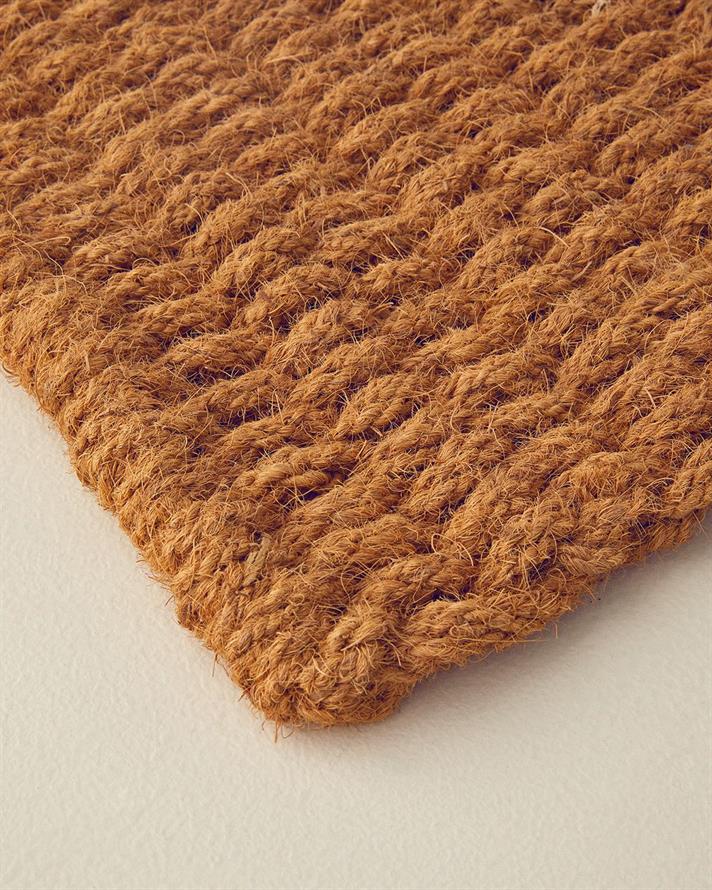 bandă Tricotat Covor Pentru İntrare 45x75 cm Natural