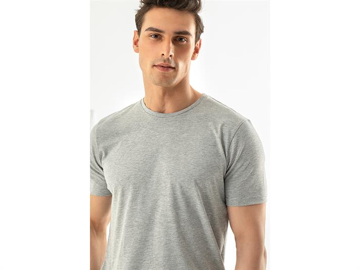 Basic Comfort Set De Pijamale Pentru Bărbați, Bumbac, M, Natural - Burgundia