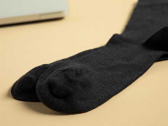 Basıc Cotton Șosete Lungi Pentru Bărbați, Bumbac, 40-44, Natural