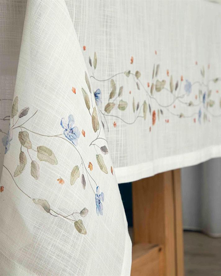 Belleza Polyestere Table Cloth 150x220 cm White