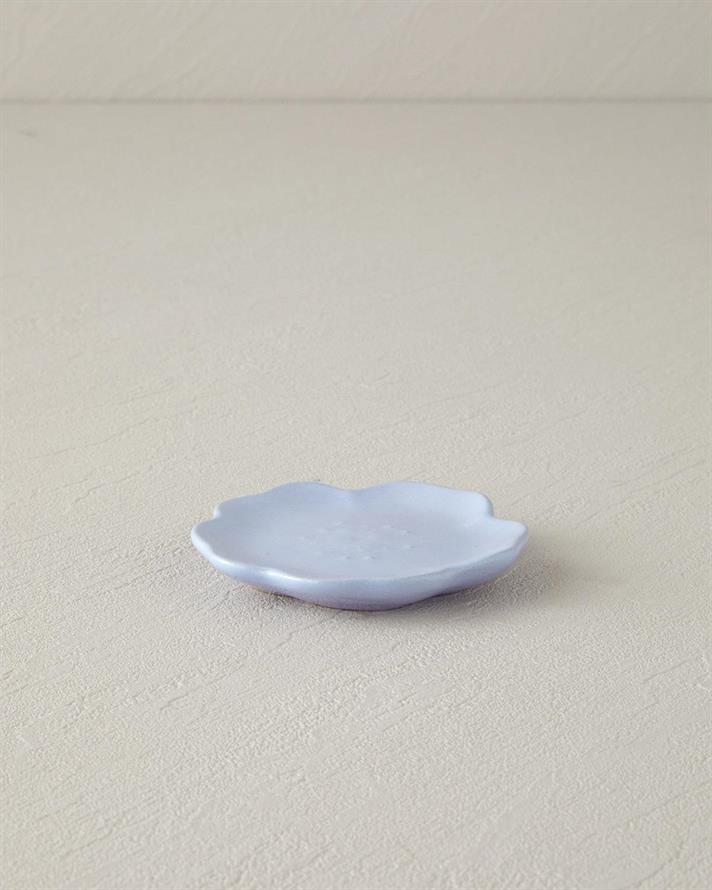 Bol mic servire gustari, Bellflower, ceramica, 9 cm, lila