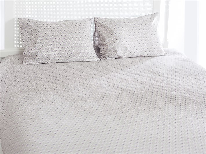 Benita Cu Bumbac Double Lenjerie De Pat 200x220 cm mov