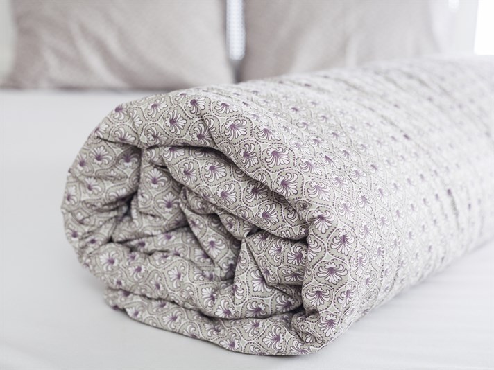 Benita Cu Bumbac Double Lenjerie De Pat 200x220 cm mov