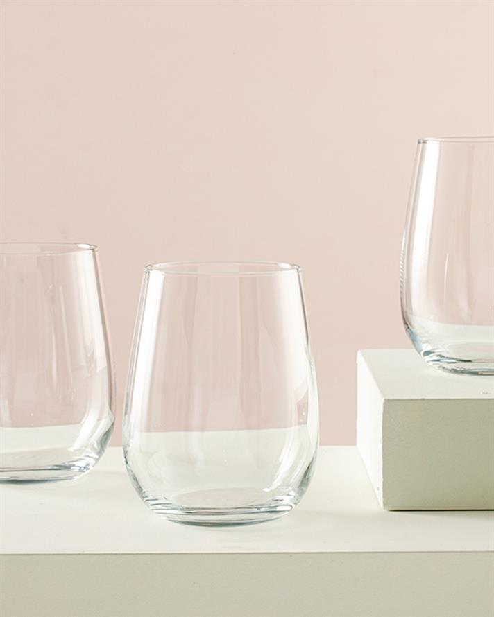 Berlin Glass 3 Set Juice Glass 475 ml Transparent