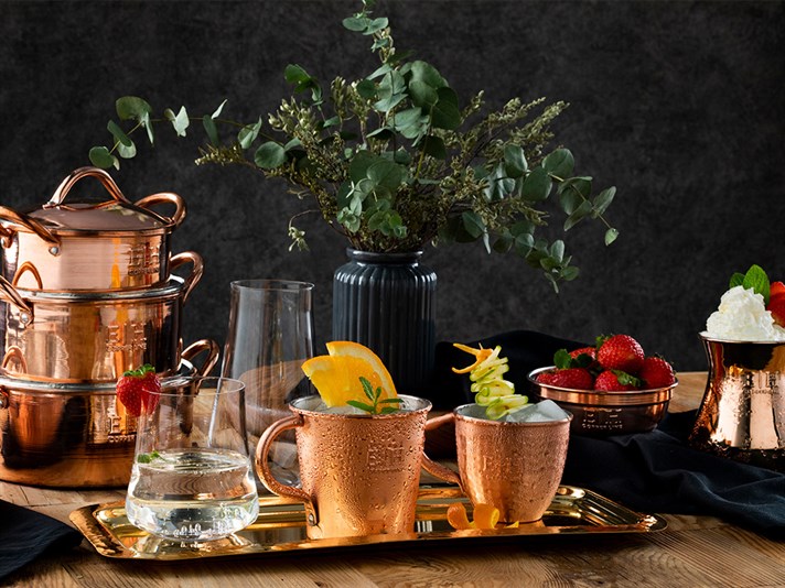 Best Copper Copper Glass 380 ml .