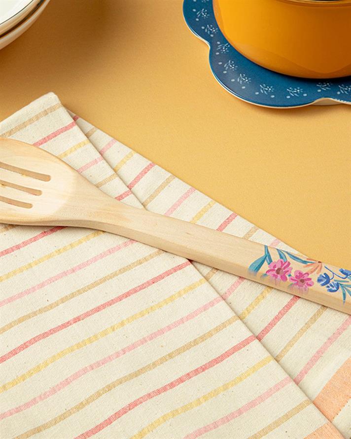 Blomstring Wooden Perforated Spatula 30 cm