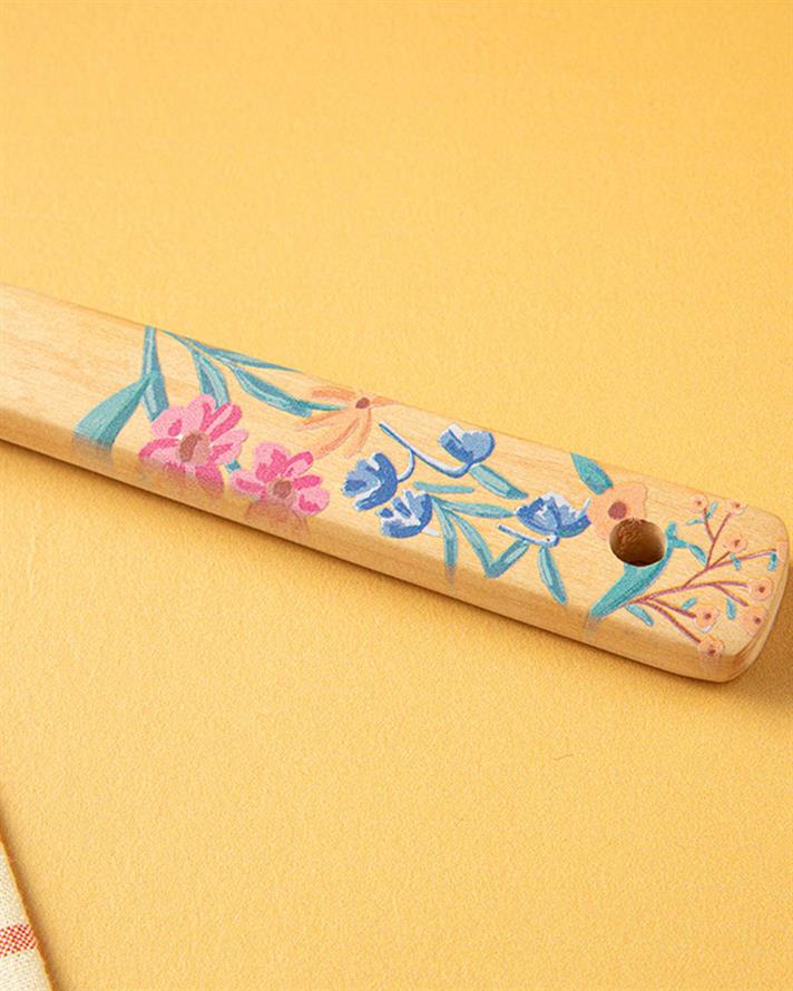 Blomstring Wooden Perforated Spatula 30 cm