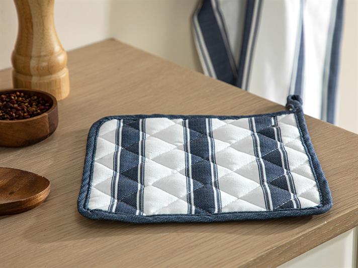 Blue Lines Polyestere Holder 20x20 cm Dark Blue