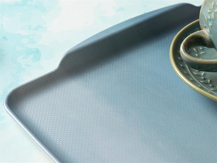 Blue Passion Melamine Nonslip Tray 41x31 cm Blue