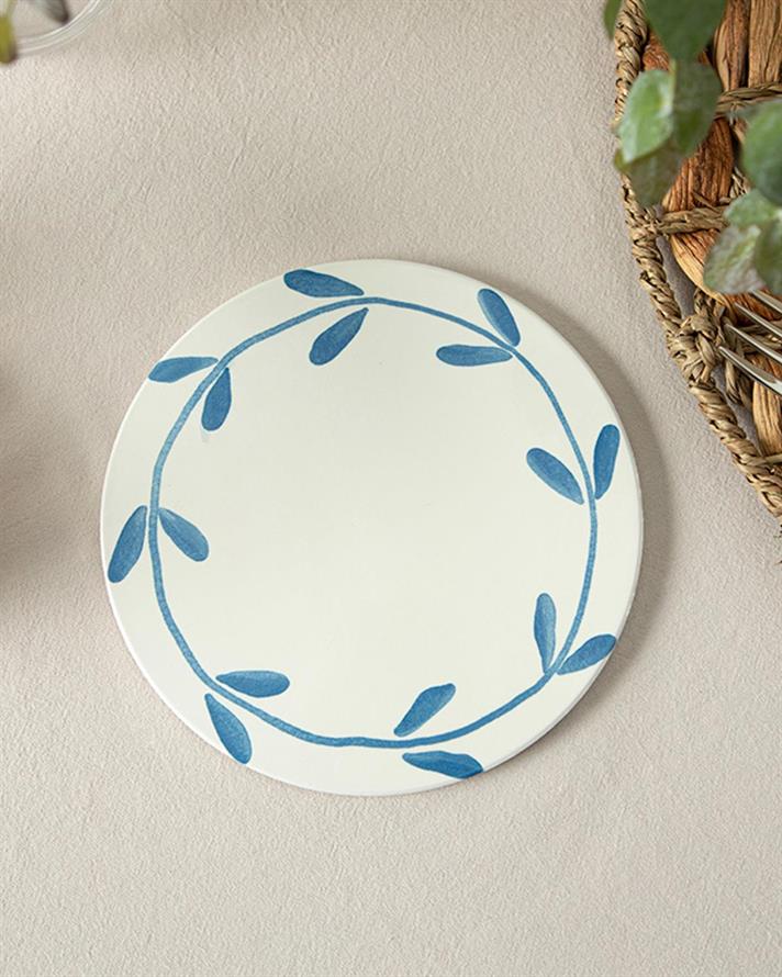 Blue Tiles Silicone Hot Mat 16 cm Blue