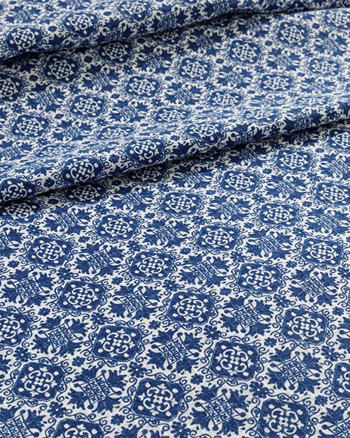 Blueblanc Imprimat Single Pătură De Vară 150x220 cm Bleumarin