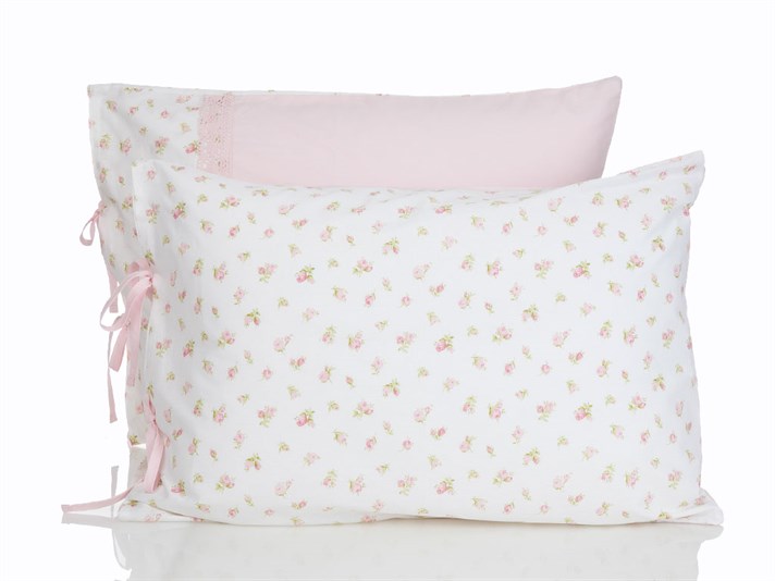 boboc de trandafir Cottony Set 2  FAȚĂ DE PERNĂ 50x70 cm Pink