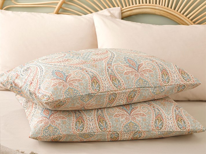 Boho Chic Cottony Set 2  FAȚĂ DE PERNĂ 50x70 cm Beige