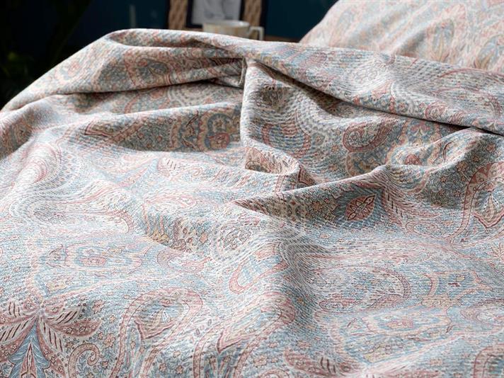 Boho Chic Imprimat Single Set Pătură De Vară 150x220 cm Bej