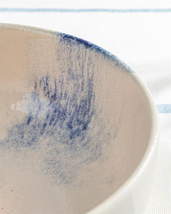 Bol, Aqua Sense, ceramică, 18 cm, bleu