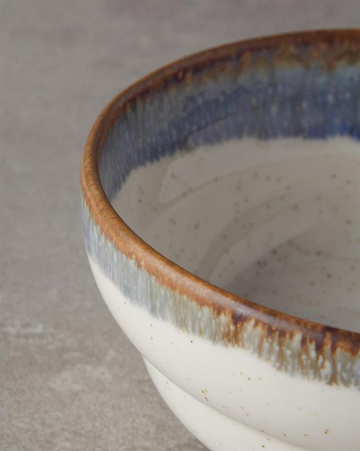 Bol, Bubly, portelan, 11 cm, bleu