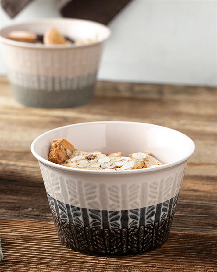 Bol, Nora, ceramică, 530 ml, negru