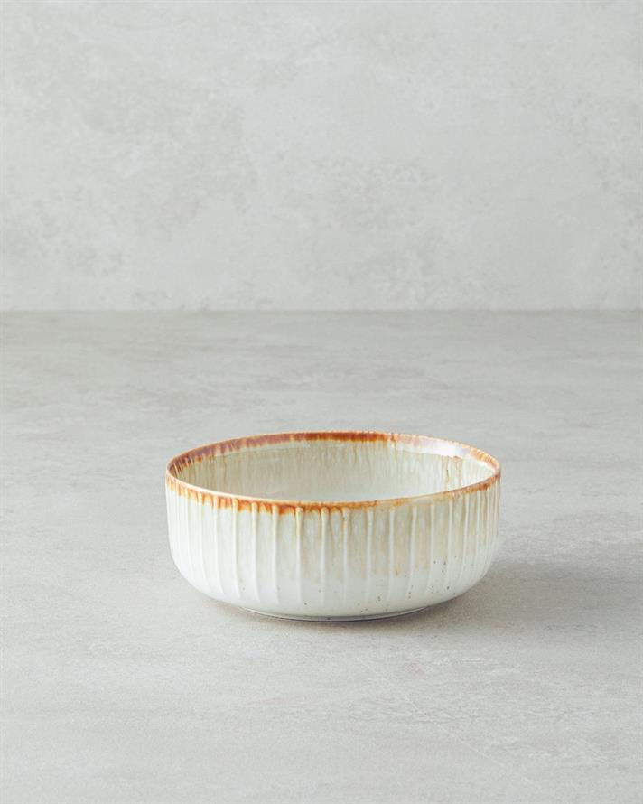 Bol, Snacky, porțelan, 13 cm, crem