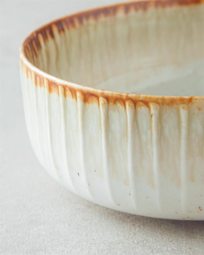 Bol, Snacky, porțelan, 13 cm, crem