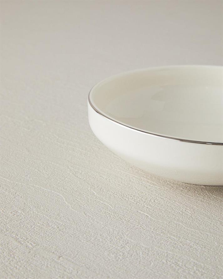 Bol, Torino, porțelan, 15 cm, argintiu