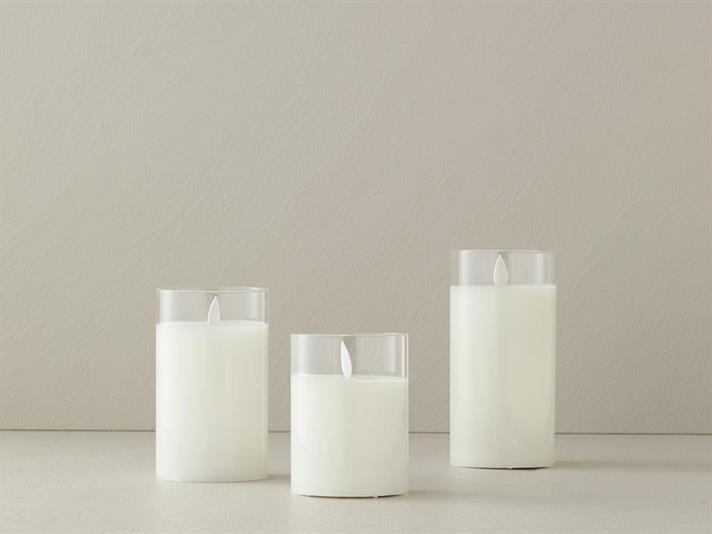 Bomboane Iluminare Decorativă 7.5x10+7.5x12.5+7.5x15 cm Transparent