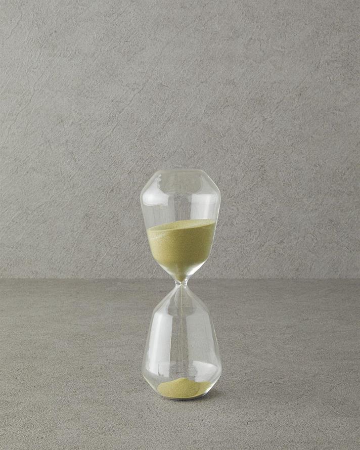 Bonita Clepsidră 9x9x24,5 cm Bej