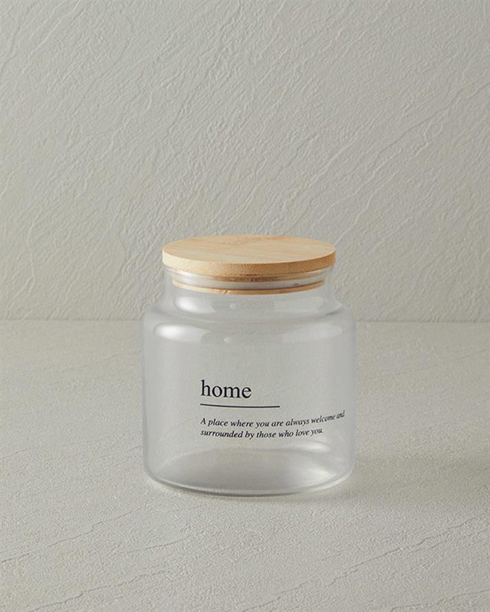 Home Glass Jar 635 ml Transparent
