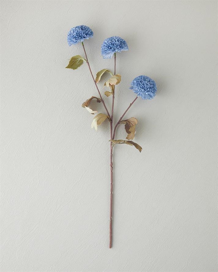 Branch Chrysanthemum Plastic Artificial Flower - One Pc 82 cm Purple