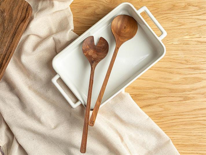 Brian Nuc Cu 2 Piese Set Platouri 29 cm Cafeniu