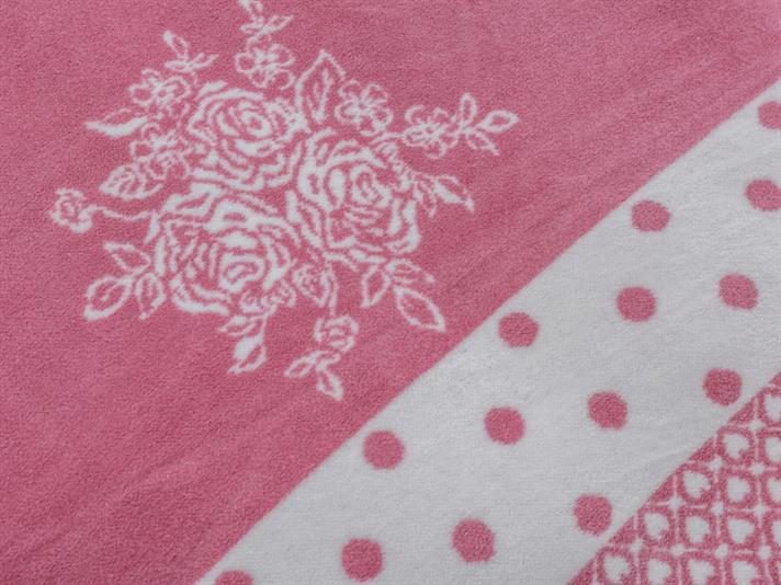 Brier se ridică Cottony Double Person  PĂTURĂ 200x220 cm Rose Color