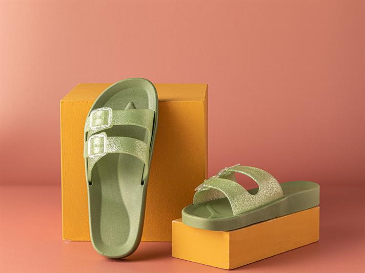 Bright Sandale Damă, 40, Kaki