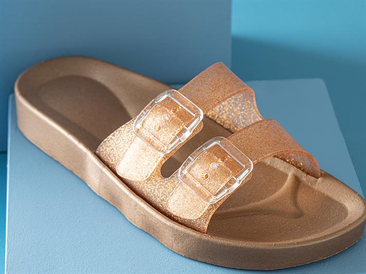 Bright Sandale Papuci De Casă, 38, Roșu-Negru