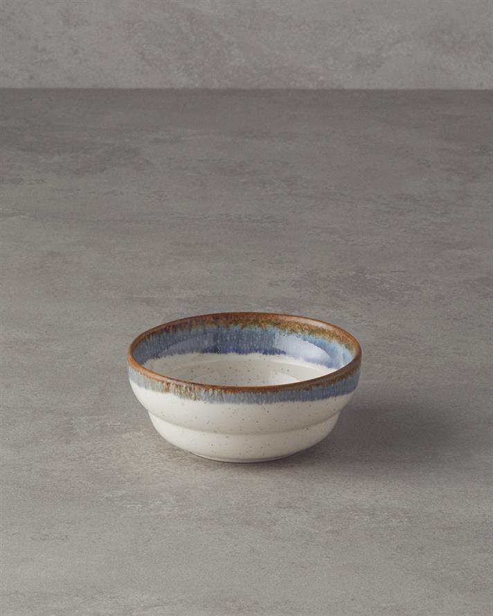 Bol, Bubly, portelan, 13 cm, bleu