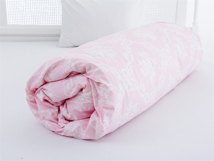 Buchet Buchet Cu Bumbac Single Lenjerie De Pat 160x220 cm Roz