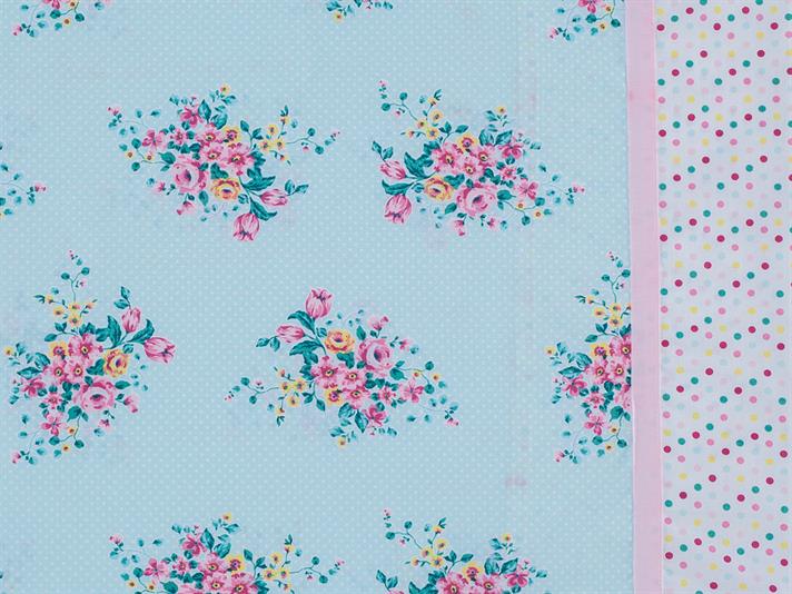 Buchet de lalele Cu Bumbac Cu 2 Piese Față De Pernă 50x70 cm Roz