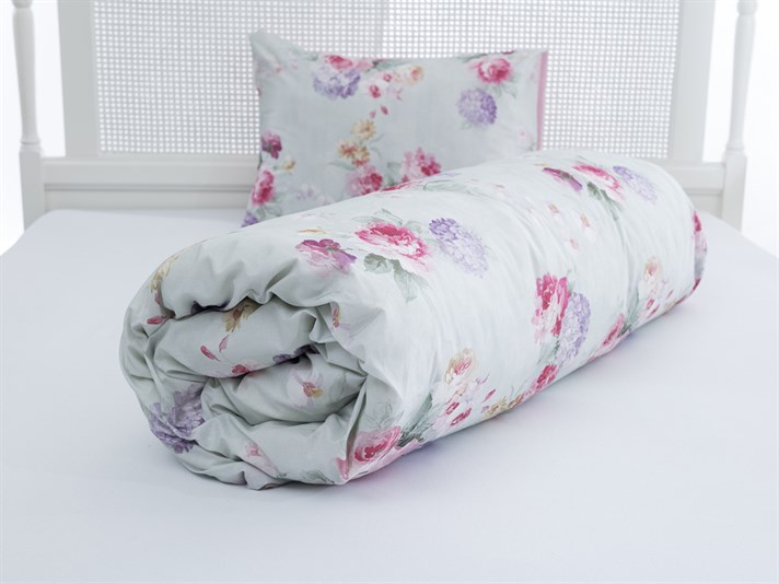 Buchet de toamnă Cu Bumbac Single Lenjerie De Pat 160x220 cm Roz