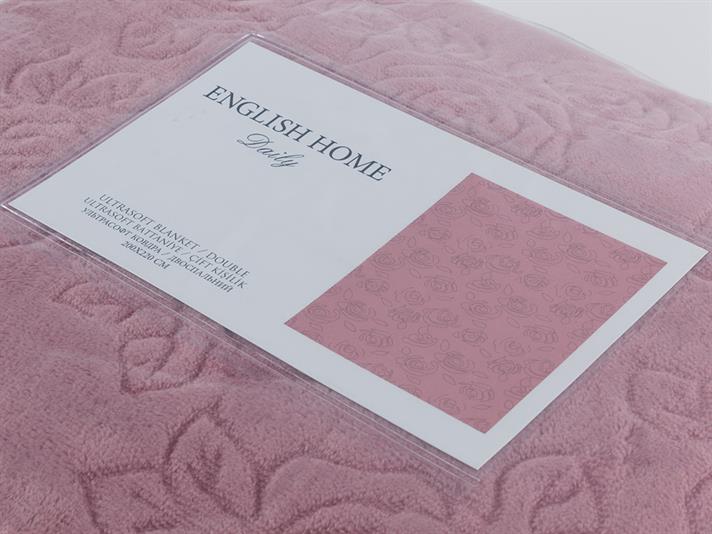 Buchet de trandafiri  Ultrasoft Double Person  PĂTURĂ 200x220 cm Rose Color