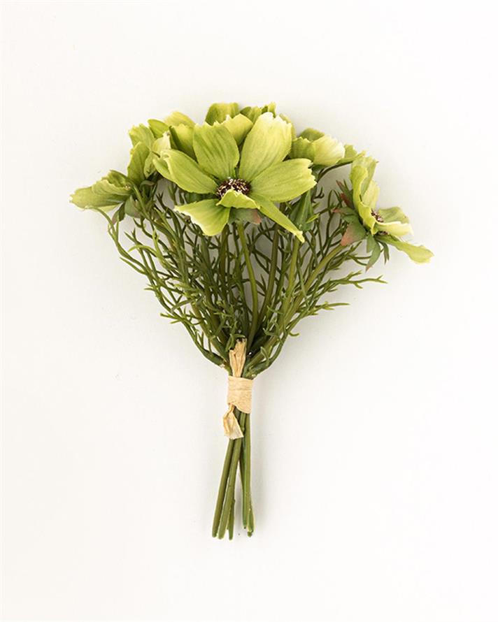 buchet Floare Artificial Cu O Singură 19 cm Verde