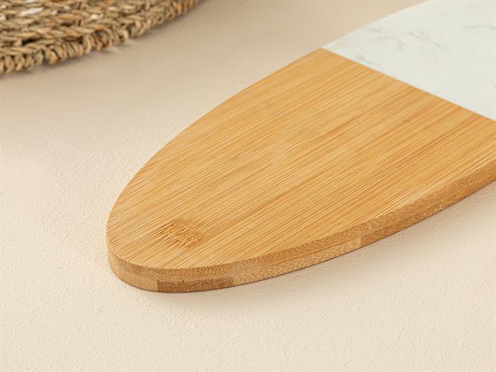 Buena Bamboo Marbled Cutting Board 29x17 cm