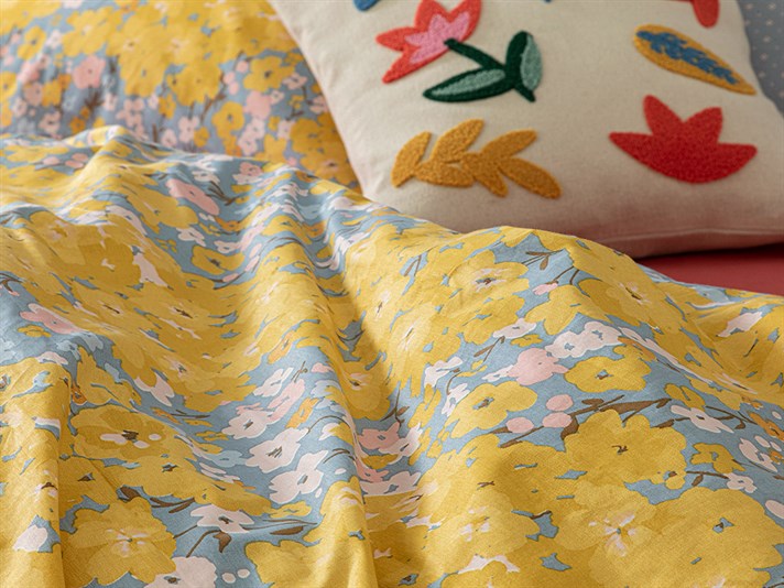Buttercup Cottony  Super King  SET LENJERIE DE PAT 260x220 cm Yellow.