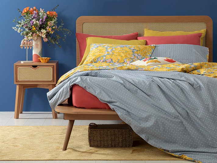 Buttercup Cottony  Super King  SET LENJERIE DE PAT 260x220 cm Yellow.