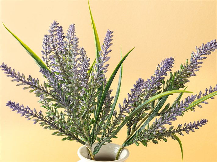 Lavender Field Artificial Flower - One Pc 38 cm Purple