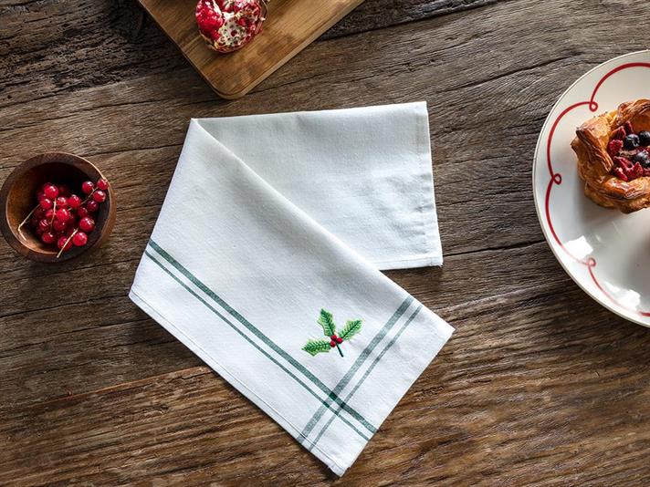 Calmer Cotton Drying Cloth 30x50 cm Green