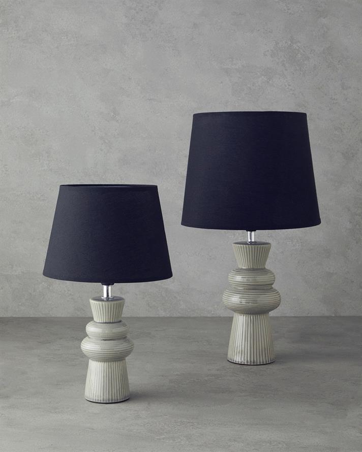 Calvi Ceramică Abajur 34 cm Bej