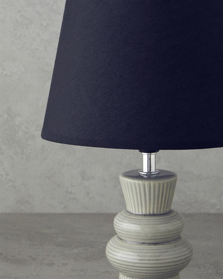 Calvi Ceramică Abajur 34 cm Bej