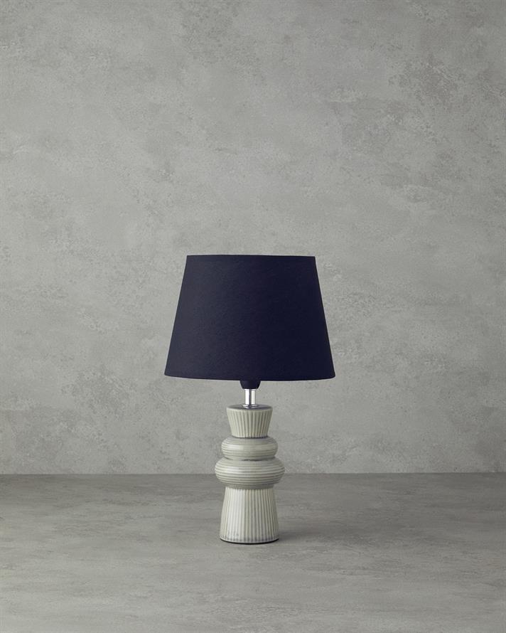 Calvi Ceramică Abajur 34 cm Bej