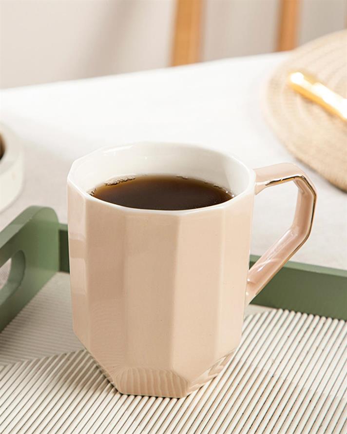 Cană, Adela, porțelan, 350 ml, crem